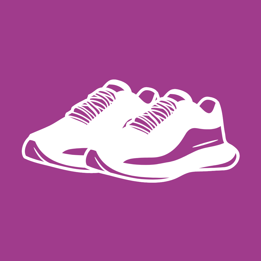 Reprise chaussures violet