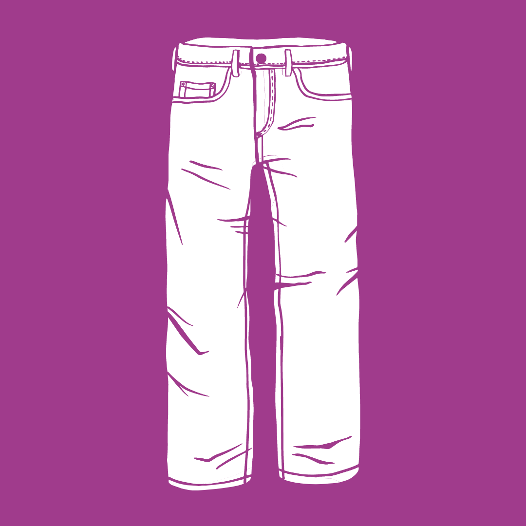 Reprise jeans violet