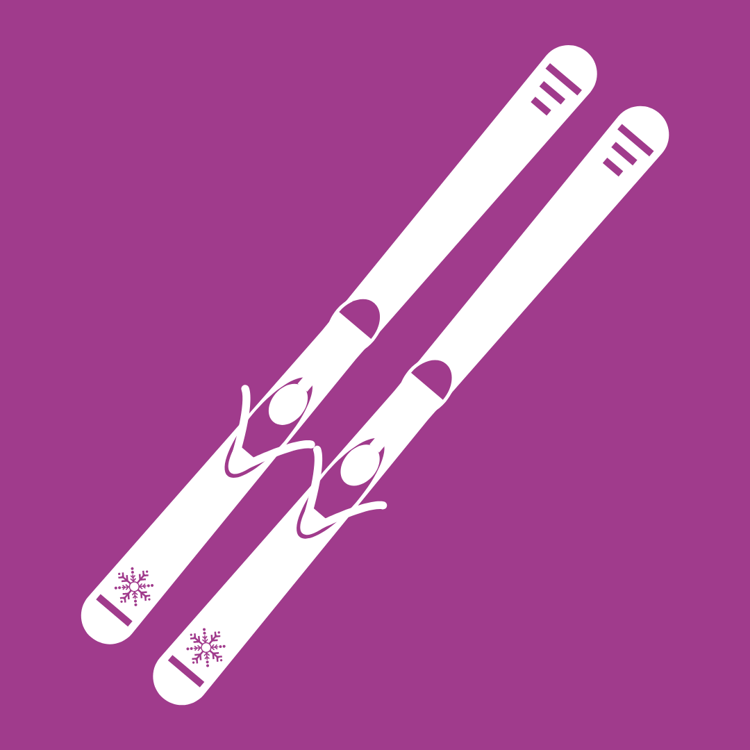 Reprise skis violet